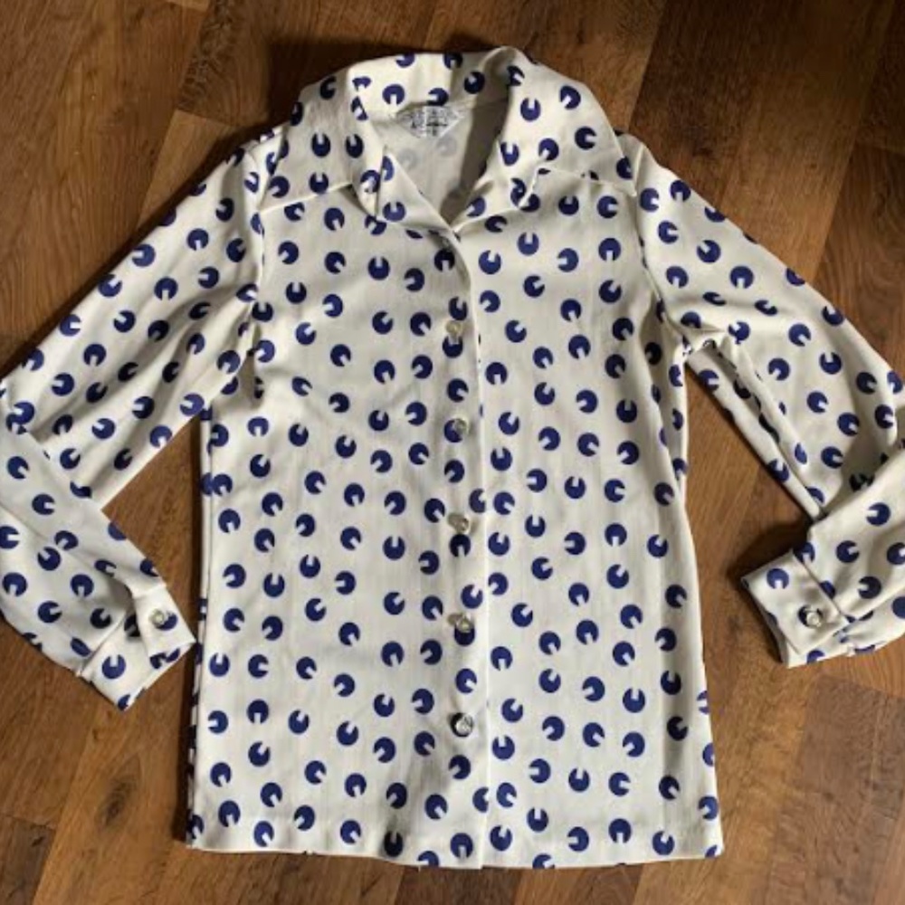 Vintage Polyester Blouse